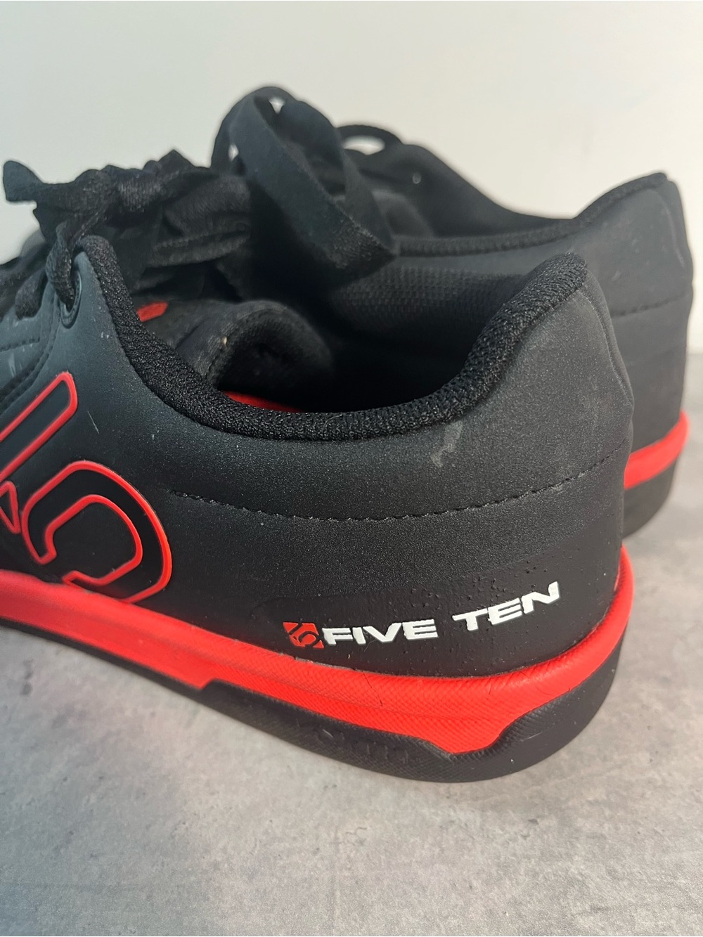 Adidas Five Ten Freerider Pro Mountain Bike Shoes Black Red Men’s 9 - Picture 6 of 9